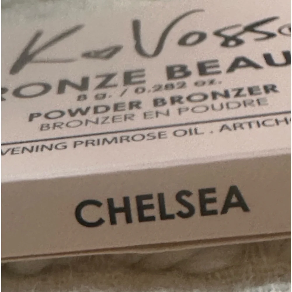 KvossNYC Bronze Beauty Powder Bronzer Chelsea Silky Blendable with Primrose Oil